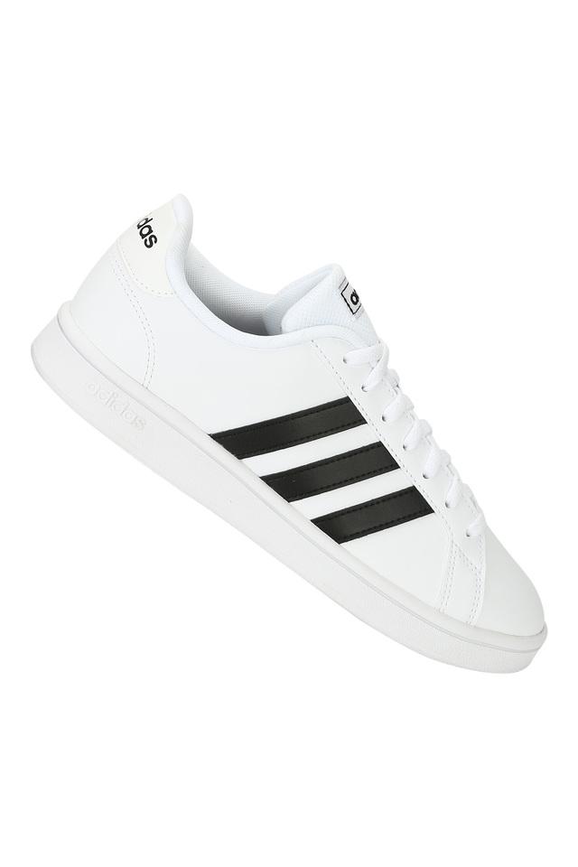 Adidas casual store shoes white