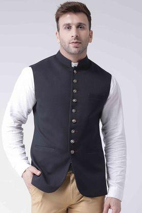 HANGUP - Navy Nehru Jackets - 2