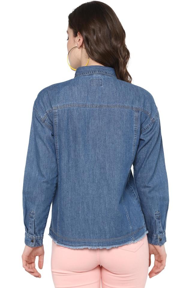 Men's Lee Cooper Denim shirt, size XL (Light blue) | Emmy