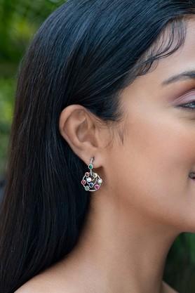 Caratlane navratna store earrings