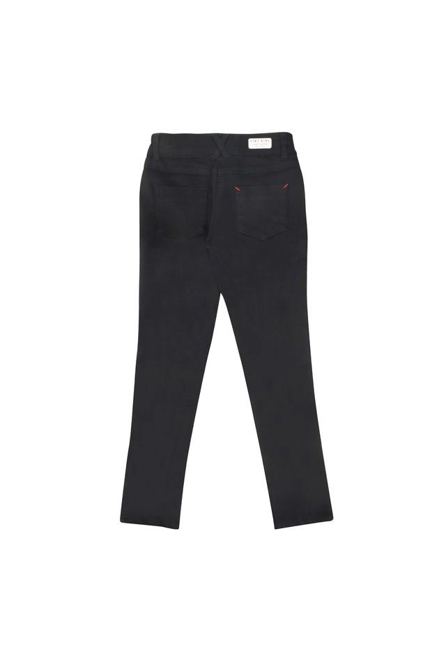 Girls Black Trousers, Black Skinny & Regular Fit Trousers