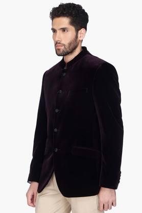 ARROW - Purple Nehru Jackets - 1