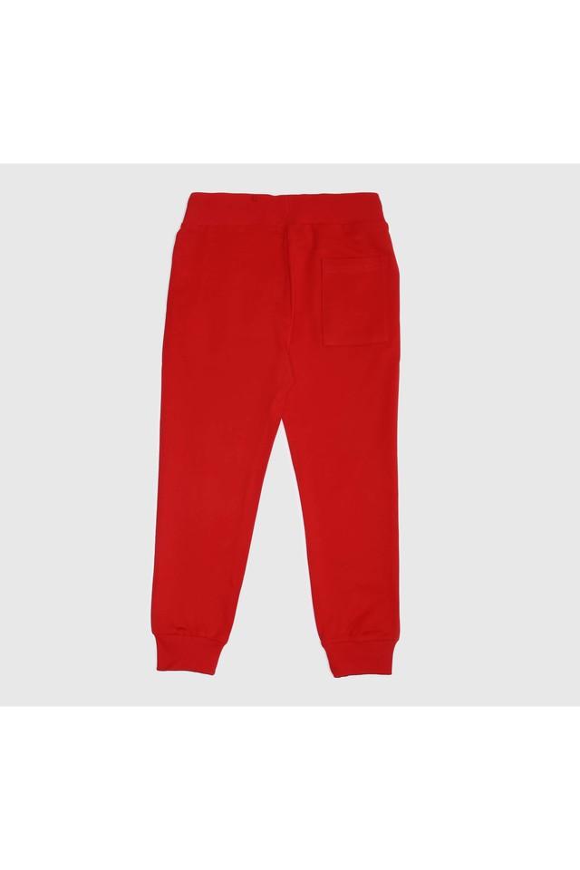 Boys red track outlet pants