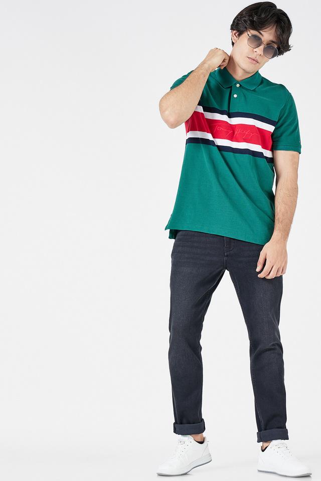 Green tommy discount hilfiger t shirt