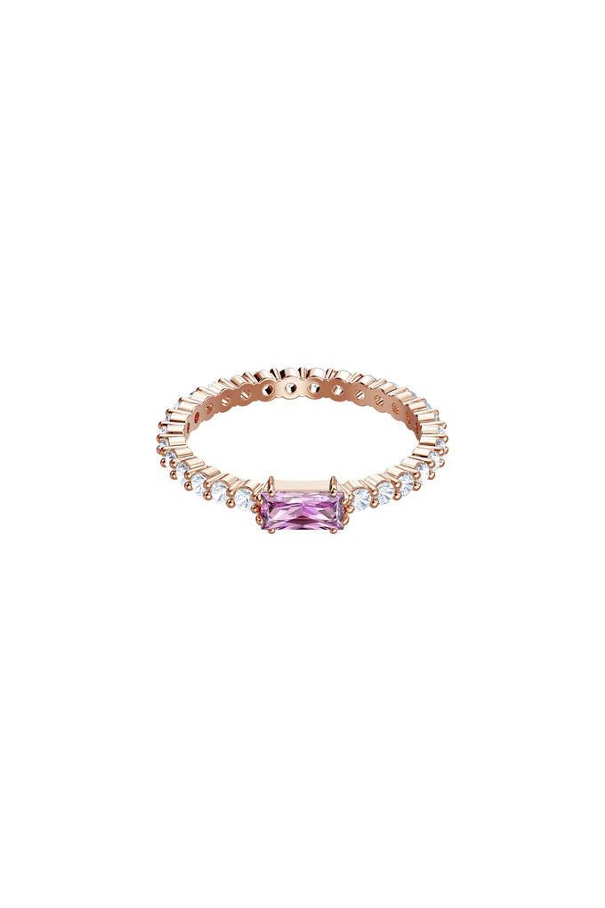 Rose gold hot sale swarovski ring