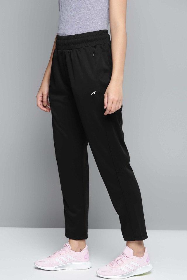 Solid Slim Polyester Womens Casual Wear Track Pants