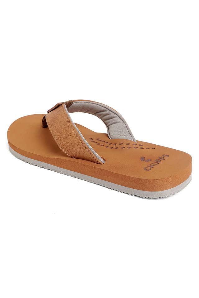 Comfortable leather flip discount flops