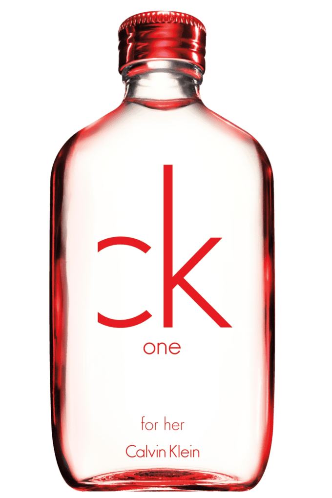 Calvin klein red on sale perfume for her