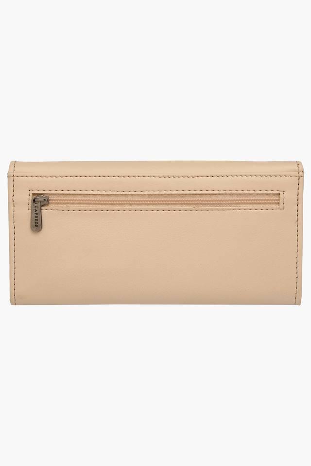 Buy CAPRESE Womens Zara Leather Snap Closure Wallet