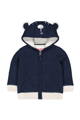 boys navy zip up hoodie