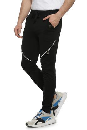 CAMPUS SUTRA - Black Joggers & Track pants - Main