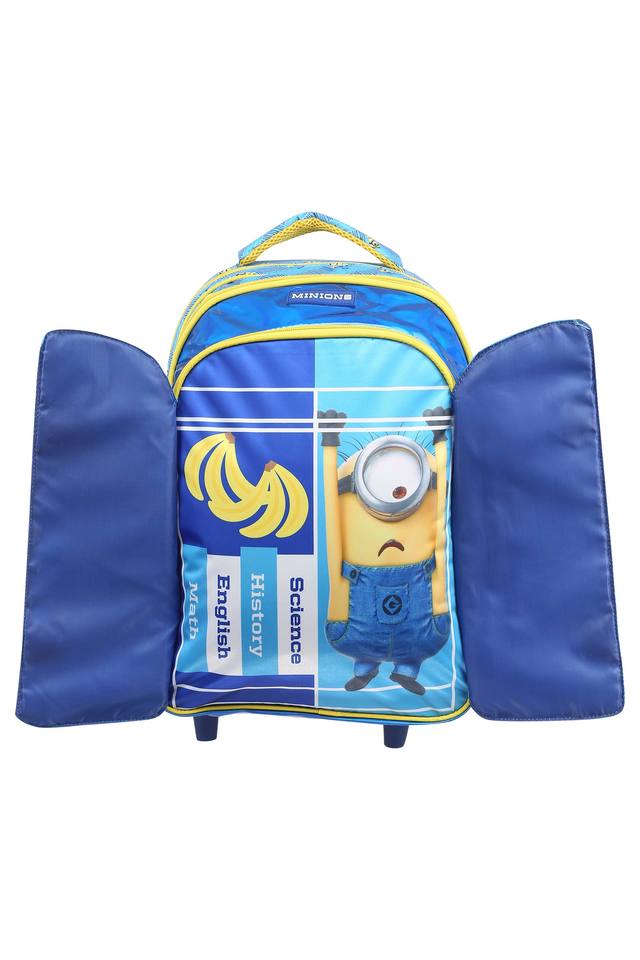 Minion trolley school bag sale