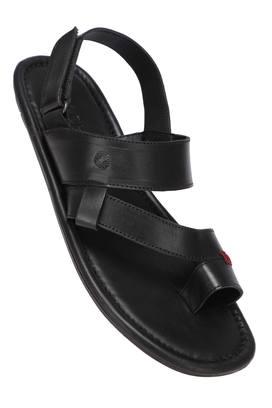 ruosh men's leather sandals and floaters