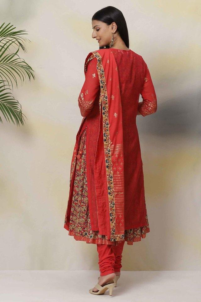 Churidar and dupatta clearance set