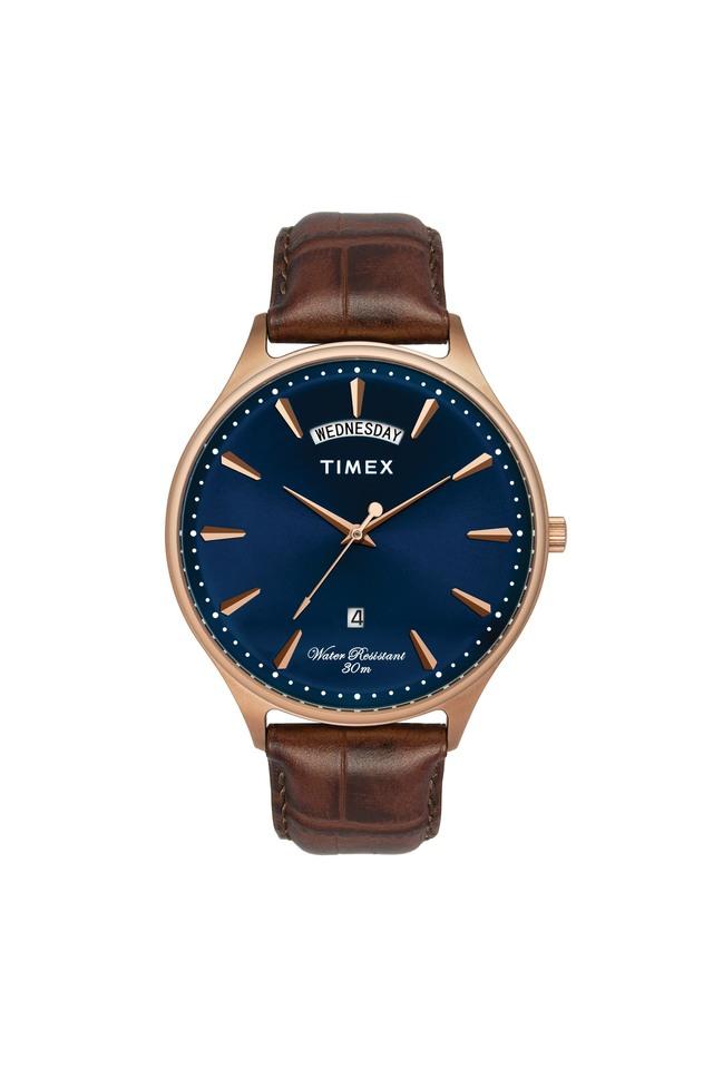 Buy TIMEX Mens Blue Dial Analogue Watch - TWEG16902 | Shoppers Stop