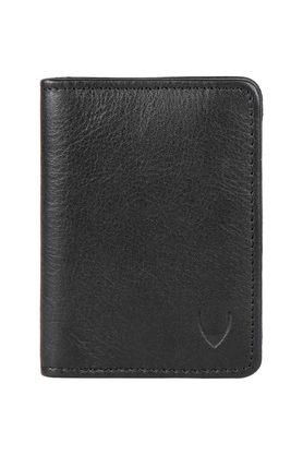 Buy HIDESIGN Black Leather Mens Casual Card Holder Wallet