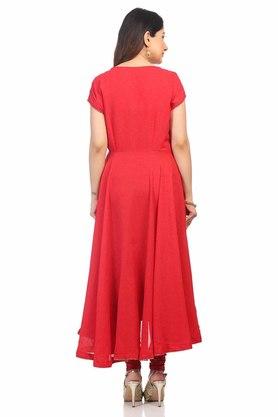 Biba red cheap anarkali