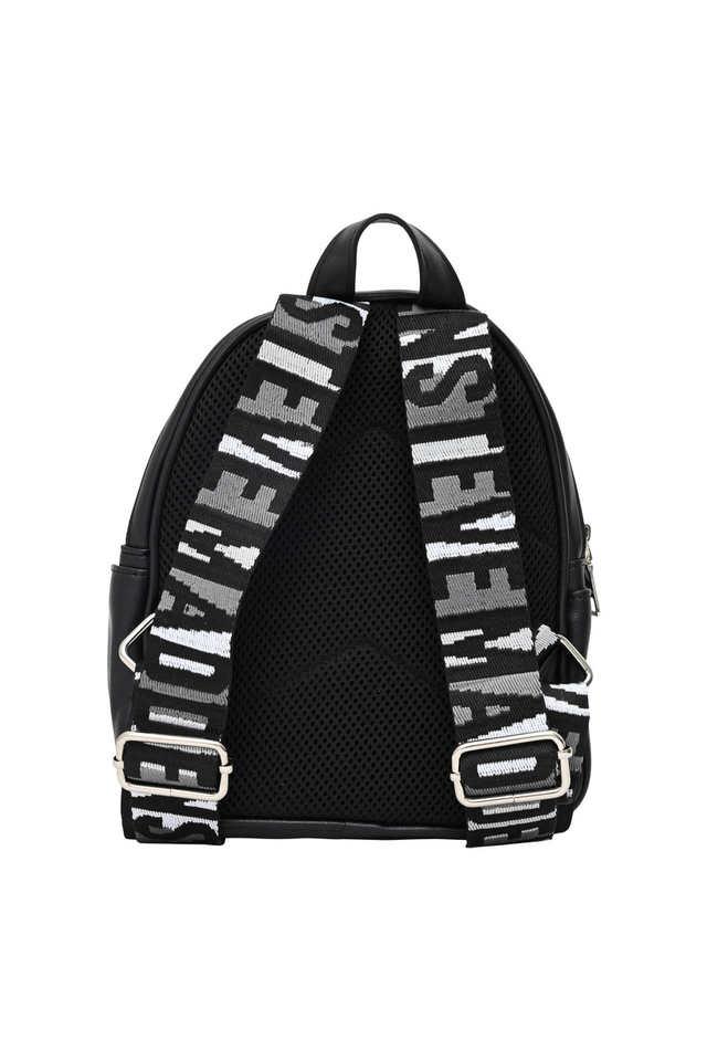 Steve madden black and white backpack store