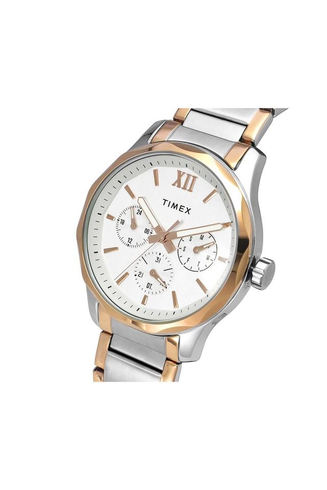 Buy TIMEX Mens 44 mm Silver Dial Stainless Steel Analog Watch - TW0TG7618 |  Shoppers Stop