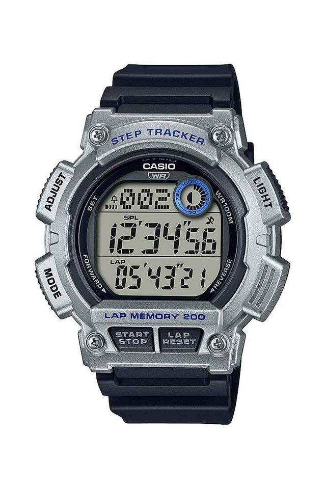 Men's silver best sale digital watch