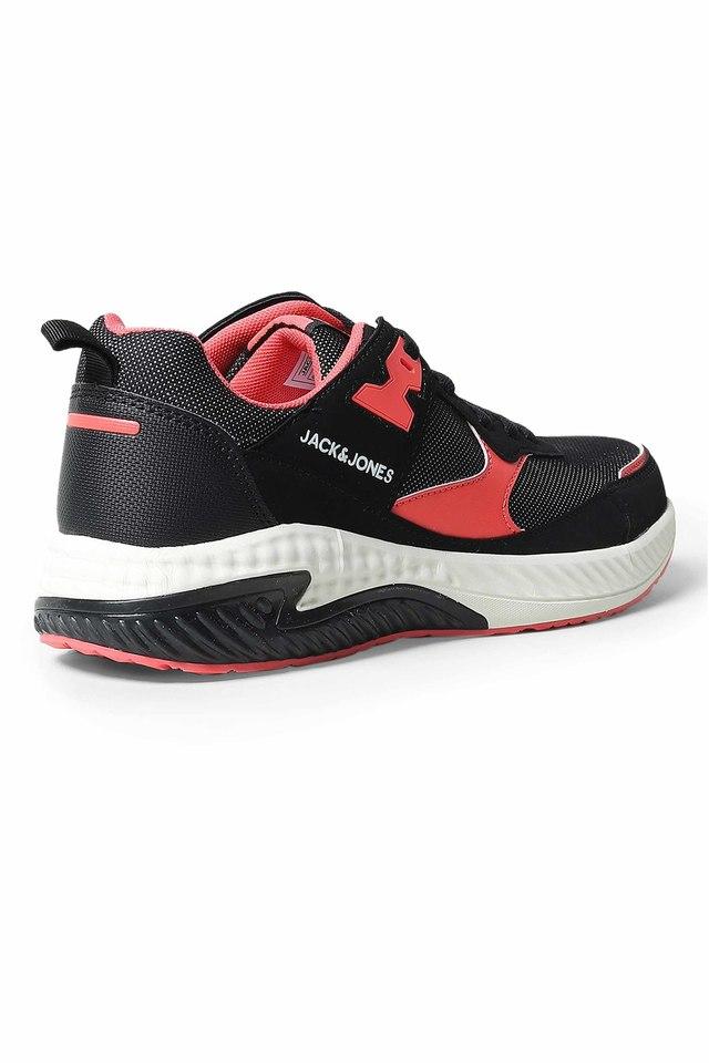 jack and jones pu regular lace up mens sneakers