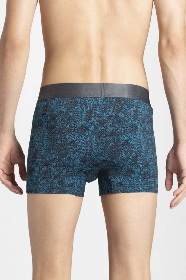 JOCKEY Printed Men Blue Boxer Shorts - Buy JOCKEY Printed Men Blue