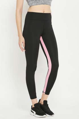 Buy Jockey Easy Movement Leggings - Black at Rs.549 online