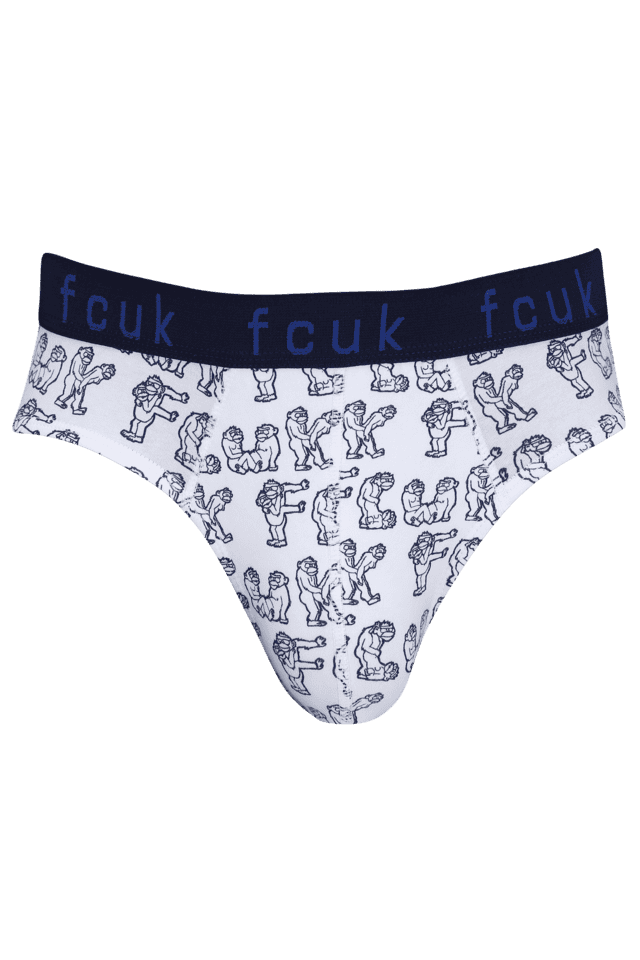 Buy FCUK Mens Stretch Printed Underwear