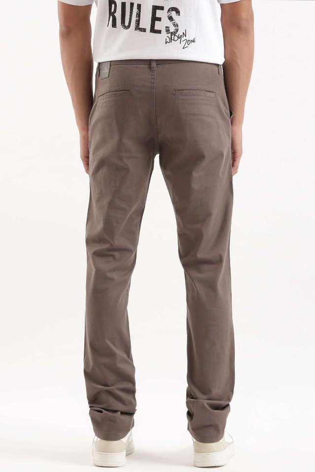 WROGN -  Brown Casual Trousers - Main