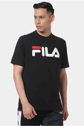 T-Shirt Fila Classic Day Blocked - Black Iris/True Red/Bright