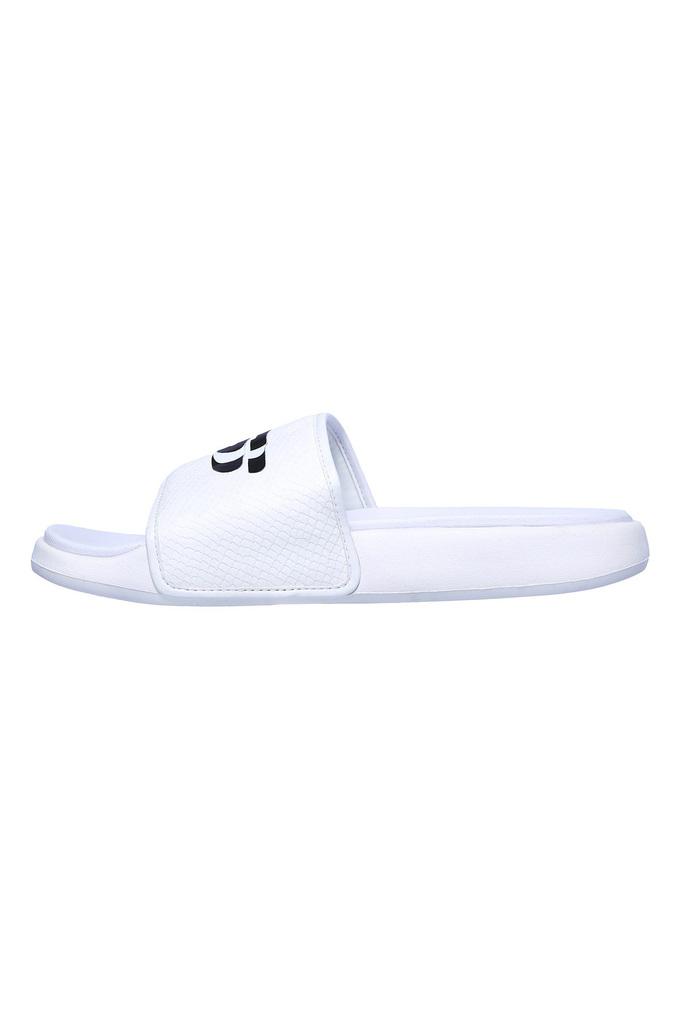 Buy SKECHERS White Mens Casual Wear Sliders Shoppers Stop