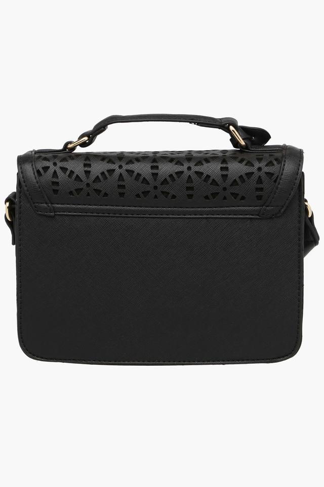 Allen solly black solid shoulder bag sale