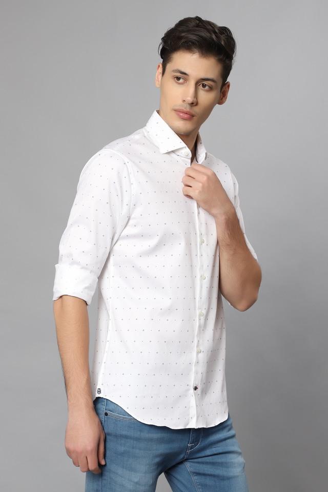 TOMMY HILFIGER Men Solid Casual White Shirt - Buy TOMMY HILFIGER Men Solid  Casual White Shirt Online at Best Prices in India