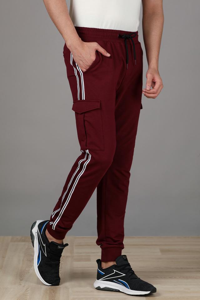 lycra solid track pants