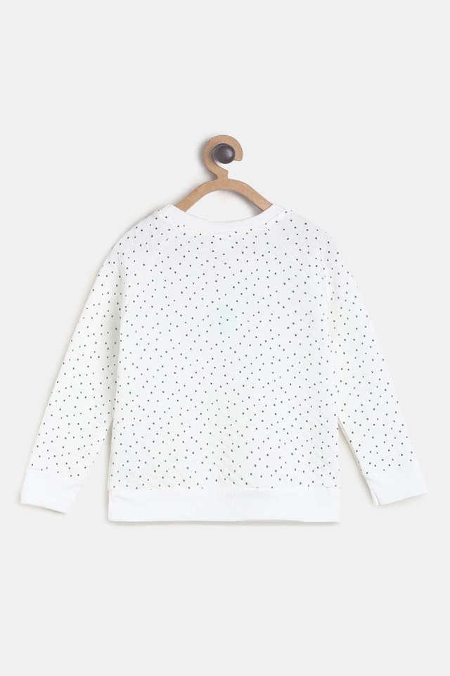 Infant on sale white sweatshirt