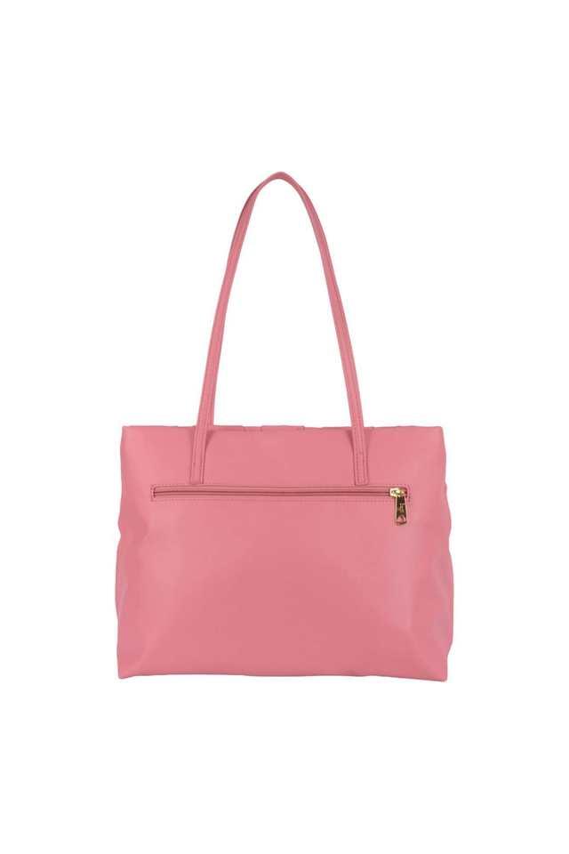 Buy BAGGIT Pink Zipper PU Women s Formal Wear Shoulder Bag Shoppers Stop