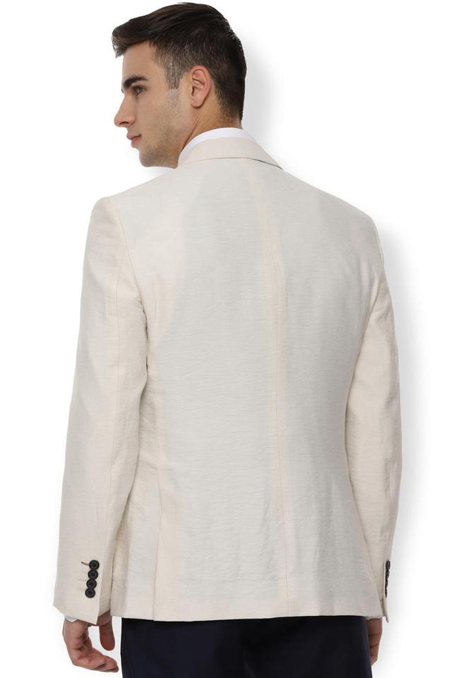 Van heusen hotsell white blazer