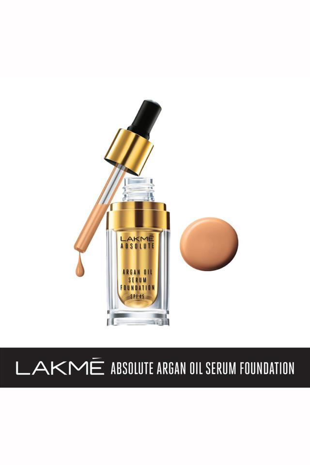 Buy LAKME Absolute Argan Oil Serum Foundation with SPF 45 Silk Golden 15 ml Shoppers Stop