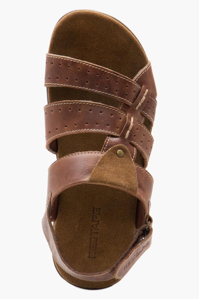 RED TAPE -  Brown Sandals & Floaters - Main