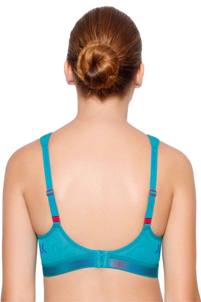 Buy Extreme Fashion Single Layered Non Wired 3/4th Coverage Bra - Blue at  Rs.299 online