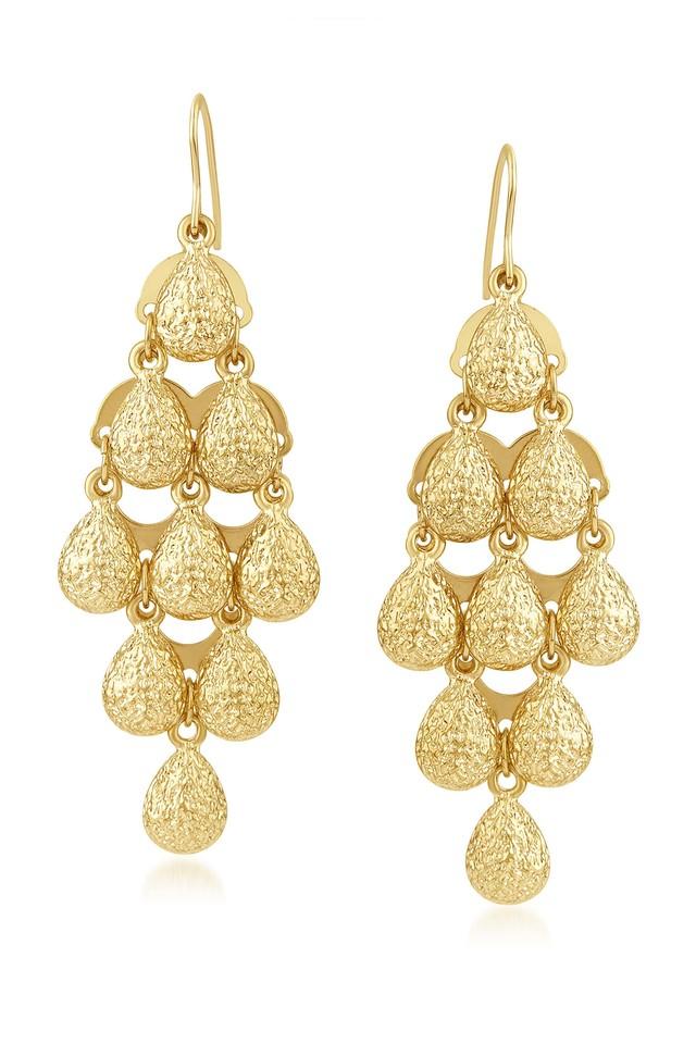 Buy One Gram Gold Impon Jewellery 3 Layer Jhumka Earrings