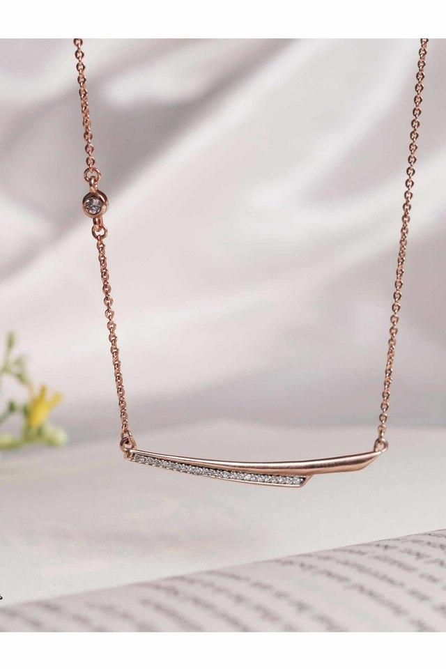 Buy PRAAVY The Falling Bar Necklace | Shoppers Stop