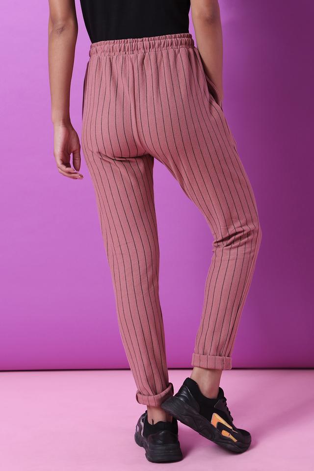 Buy CAMPUS SUTRA Stripes Cotton Regular Fit Womens Track Pants