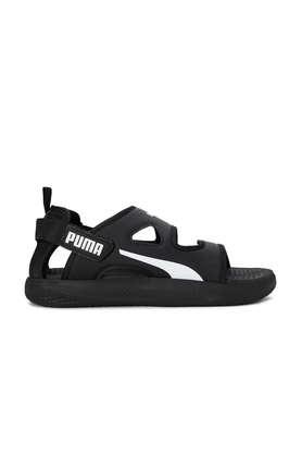 Puma black hot sale floater sandals