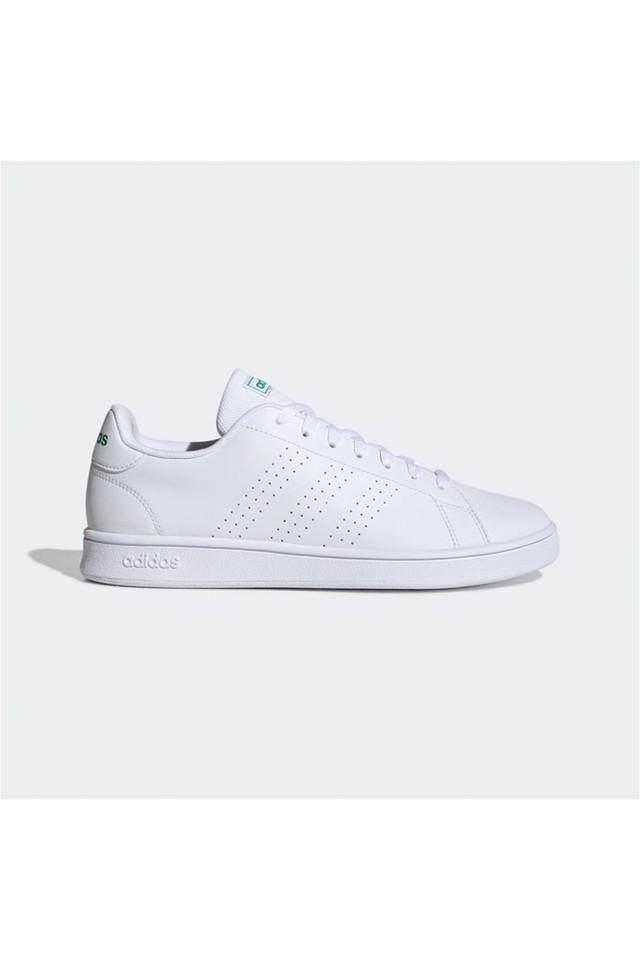 Amazon.com | adidas Women's Advantage Sneaker, White/White/Zero Metallic, 5  | Fashion Sneakers