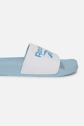 Reebok cheap slides white