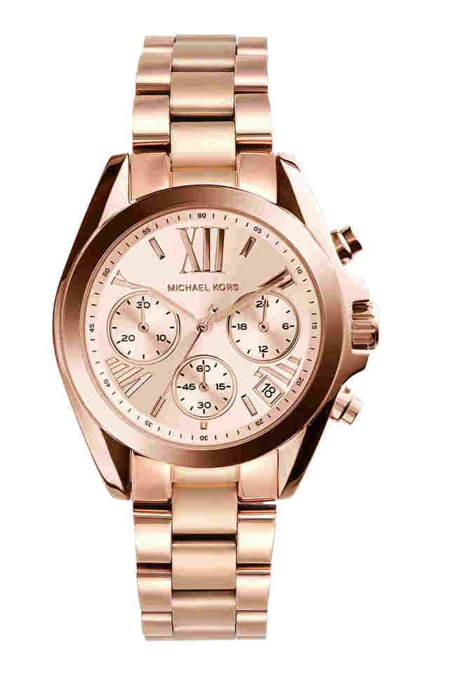 Michael kors watches hot sale rose gold with diamonds