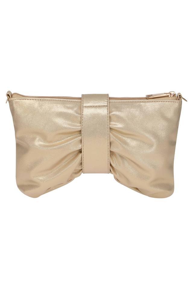 Baggit golden clutch new arrivals