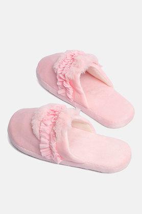 Buy IVY Baby Pink Solid Bath Slippers Shoppers Stop