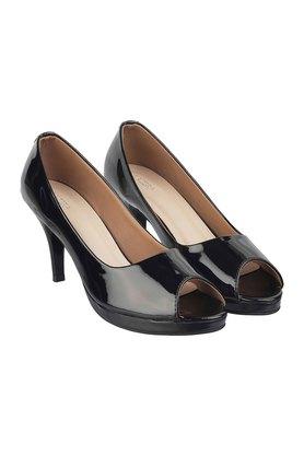 Formal open hot sale toed shoes